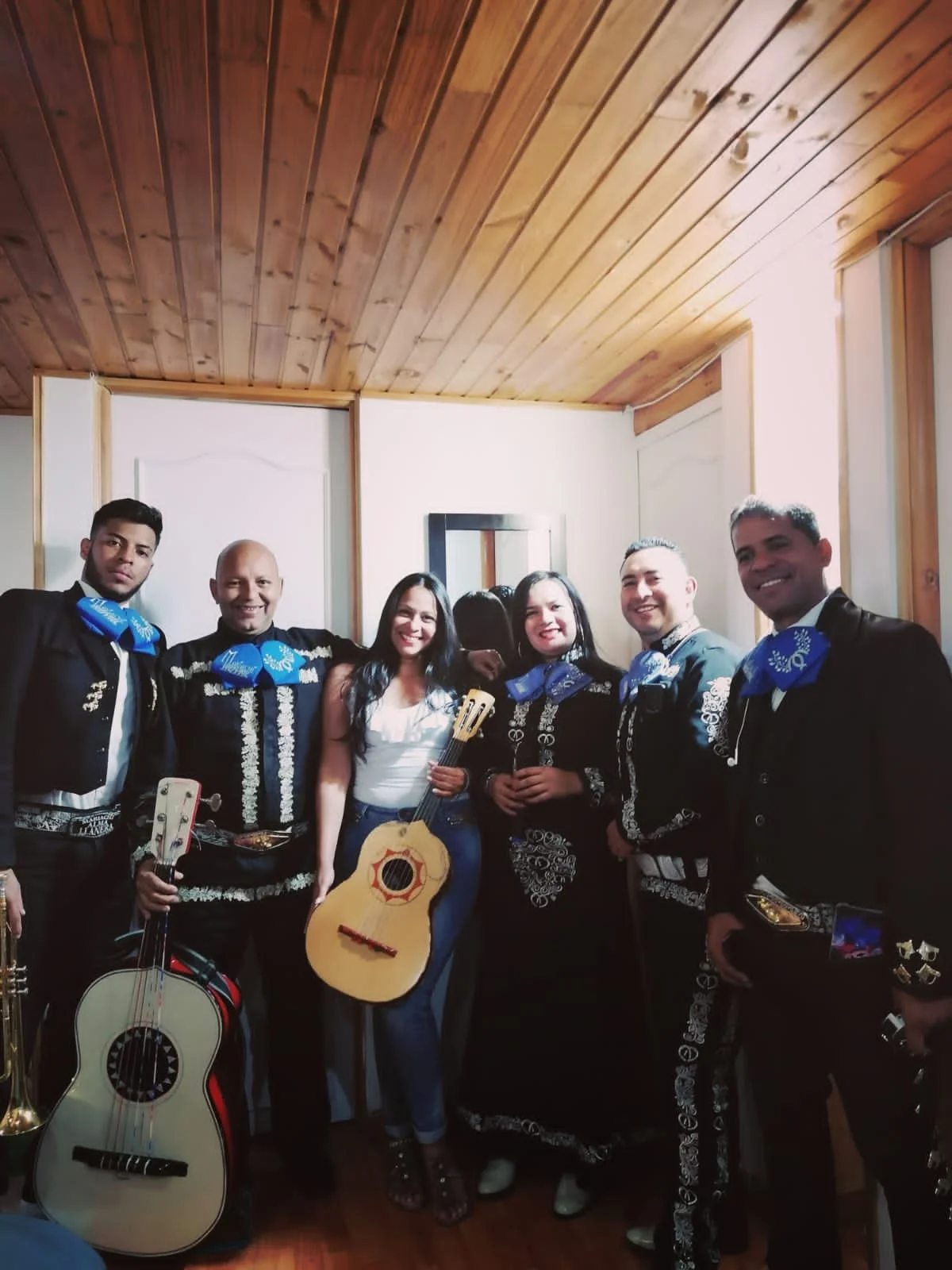 Instrumentos de Mariachi Profesional - Guitarrón, Vihuela y Trompeta